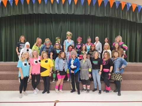 Taylor Faculty Halloween Picture