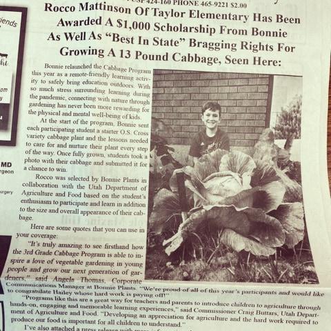 Payson Chronicle article about Rocco